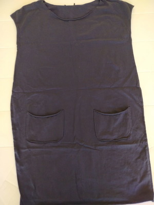 Oversized mako shirt dress with pockets, small, like new