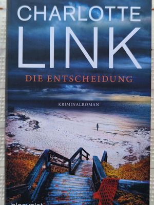 Die Entscheidung Charlotte Link used hardcover book in German