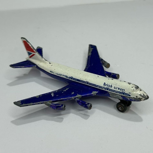 Matchbox Lesney 1973 Skybusters Boeing 747 SB10 used