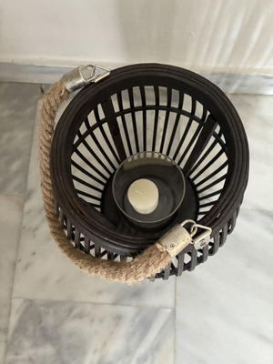 Decorative floor lantern like new