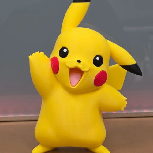 Pikachu 3D Printed Figure New, 21 cm Height