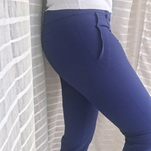 Blue suit pants large like new
