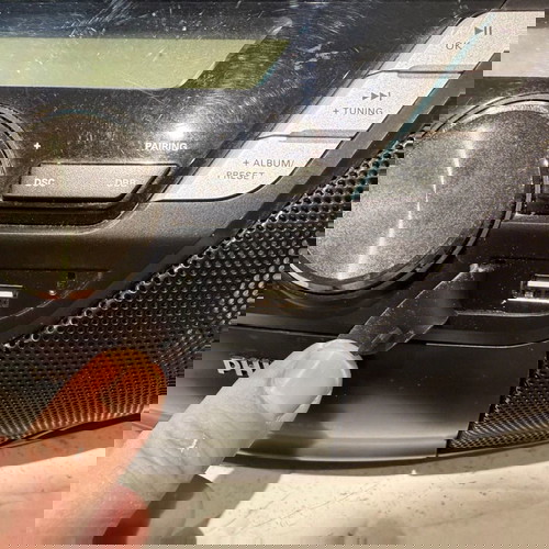 Boombox Philips μεταχειρισμένο με Bluetooth, CD και USB player, κασέτα μη λειτουργική