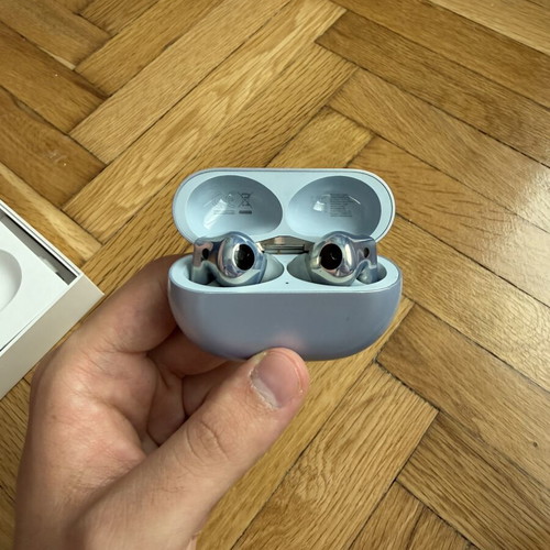 Huawei FreeBuds Pro 2 wireless earbuds used, Silver Blue