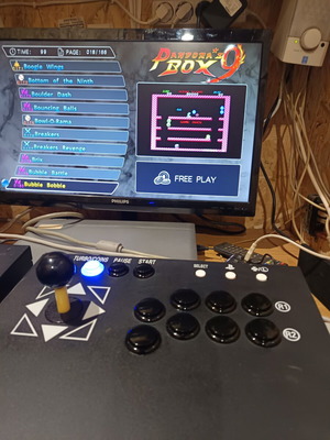 Game console with two controllers like new