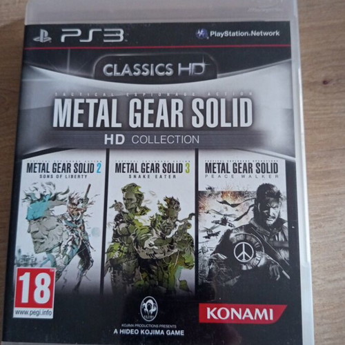 Metal Gear Solid HD Collection PlayStation 3 like new