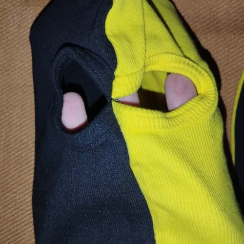 FullFace set yellow and black, like new, 2 pieces
