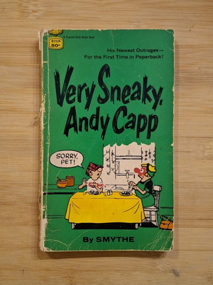 Very Sneaky, Andy Capp 1966 used comic