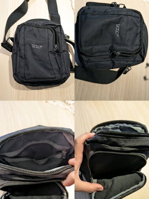 Polo Charger crossbody bag black like new