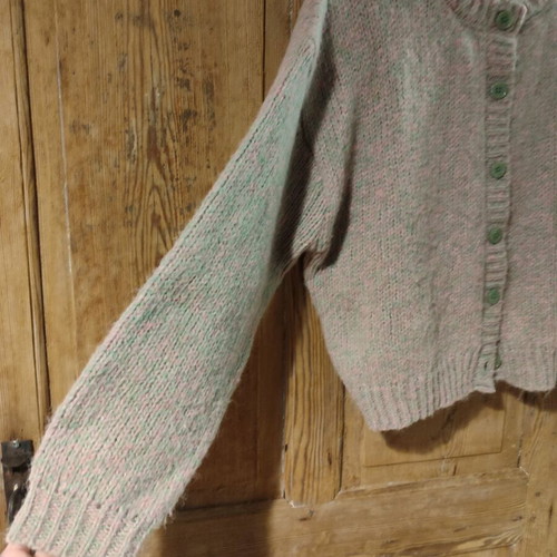 Stradivarius knitted cardigan medium like new, multicolor