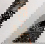  ορείχαλκος μπρούτζος Nefertiti αιγυπτιακό άγαλμα σε πολύ καλή κατάσταση