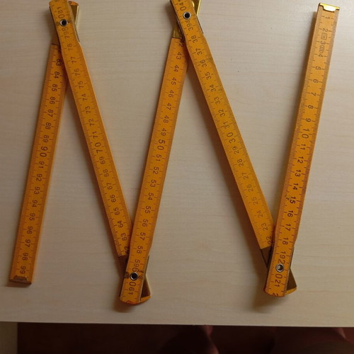 Wooden Measuring Tape new