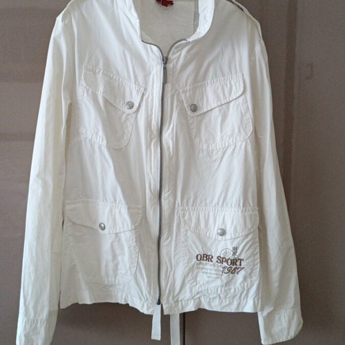 Women's outerwear spring/summer light jacket like new, white