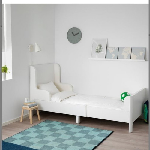 Ikea busunge extendable bed with vyssa extendable mattress