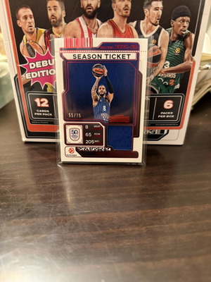 2025-26 Panini Contenders Euroleague Nick Weiler-Babb Patch card new