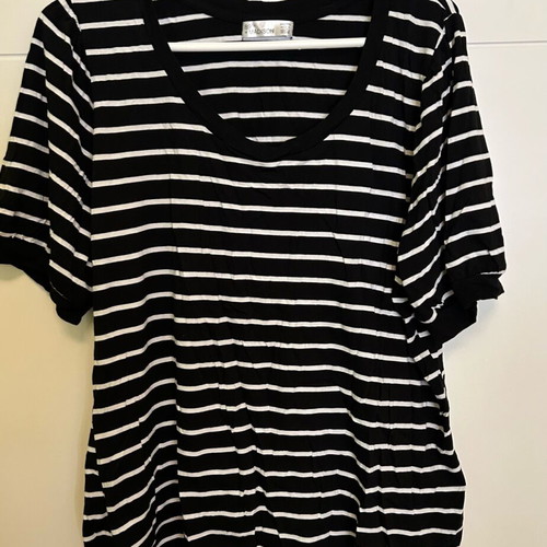 Women's striped blouse like new, size up to 56
