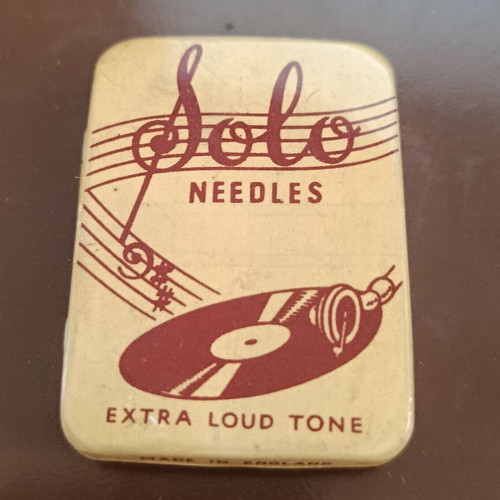Gramophone needles Solo England like new, authentic unused
