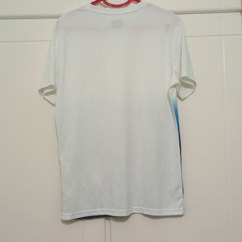 Kappa Spirt T Shirt like new, size L, white and blue