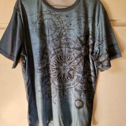 NEW SHORT-SLEEVED PETROL T-SHIRT LARGE