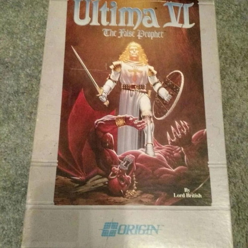 Ultima VI PC used, rare edition with 5.25" and 3.5" floppy disks