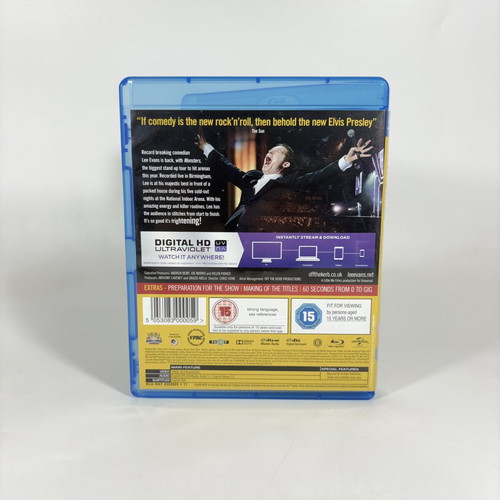 Lee Evans Monsters Blu-ray like new with English subtitles