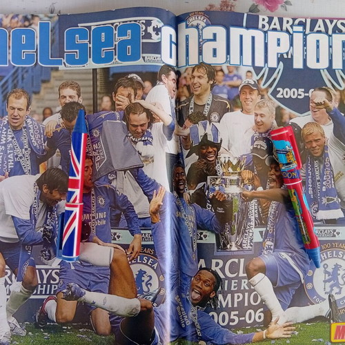 Match Football Magazine Issue 16-22/5/2006 Like New with Chelsea Poster