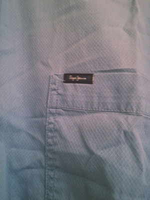 Pepe Jeans shirt used, light blue, size XL