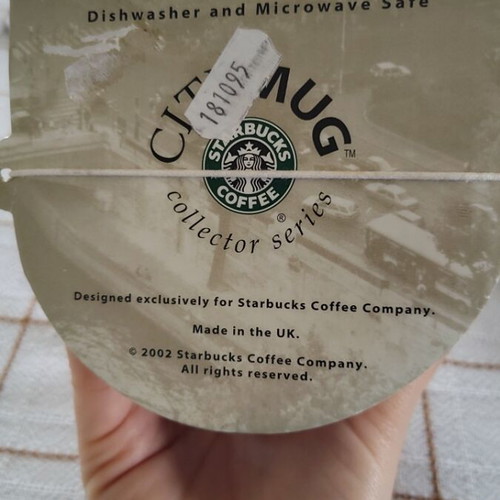 Collectible Greece Starbucks mug new in packaging