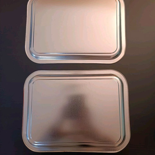 Metal Serving Trays Like New