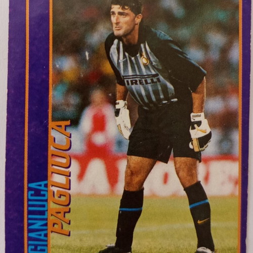 Gianluca Pagliuca Inter Milan collectible sticker 1998