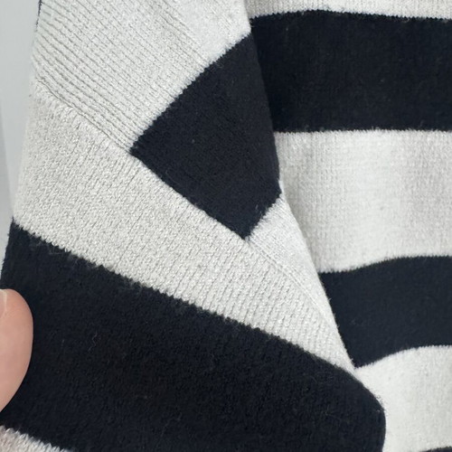Striped knitted sweater Stradivarius with zipper XS used