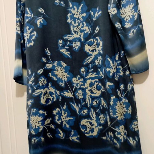 M&Co long tunic dress size L/XL like new, blue