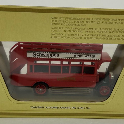Matchbox 1978 Models of Yesteryear Y-23 A.E.C. S Type Omnibus 1922 new