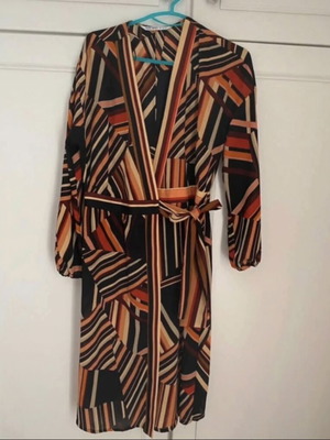 Zara wrap dress kimono like new, multicolor size M