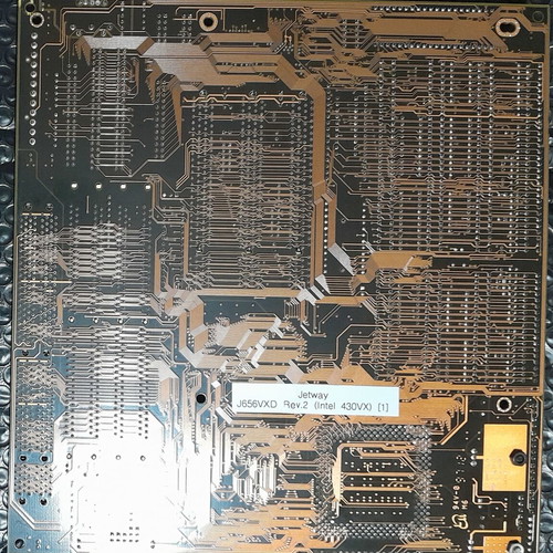 Jetway J656VXD Rev.2 Retro Pentium MMX Mainboard like new