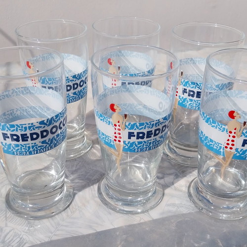 Fredicino Glasses Set of 6 New