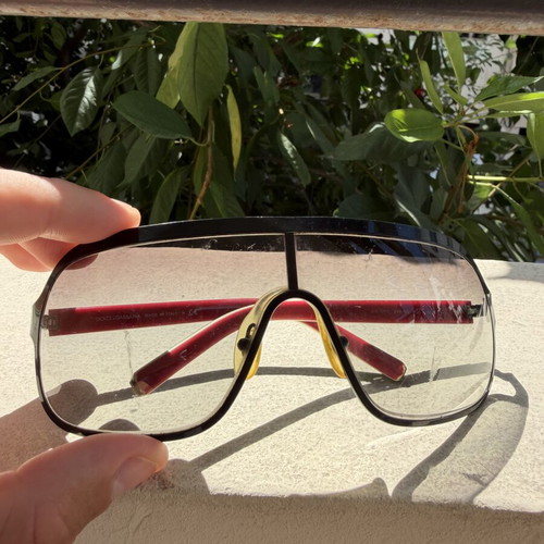 Dolce & Gabbana sunglasses used, black with scratches