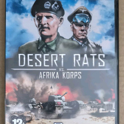 Desert Rats Vs Afrika Korps PC CD-ROM like new