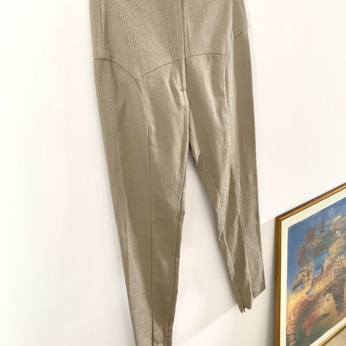 High-waist pants Stelios Koudounaris new, beige, size M