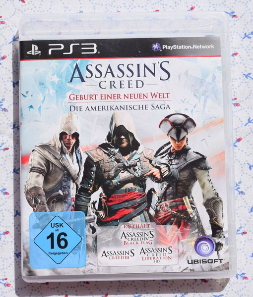 Assassin's Creed Birth of a New World - PS3 - πλήρες - Γλώσσα: Αγγλικά, Γερμανικά, Γαλλικά... κ.λπ