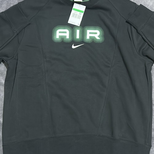 Nike hoodie new, size XL, black and green