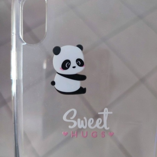 Legami transparent case for iPhone XS Max Panda new