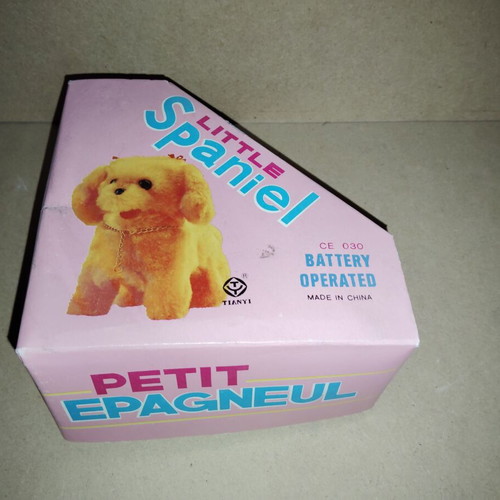 Little Spaniel dog toy used from the 90s