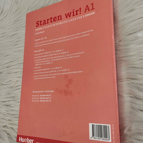 Starten wir! A1 Arbeitsbuch used, ideal for beginners
