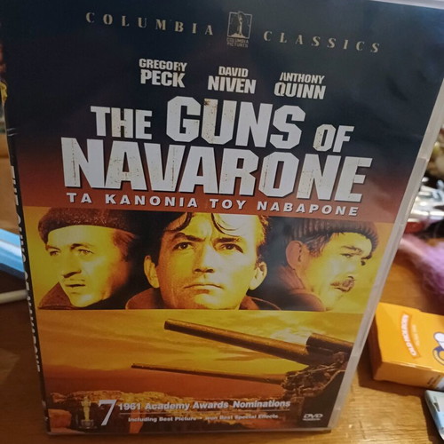 The Guns of Navarone DVD like new with subtitles