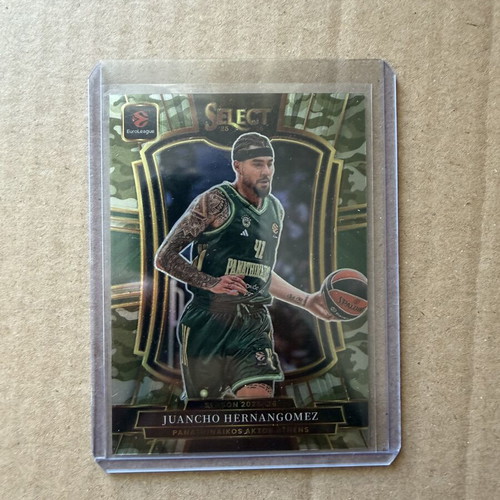 Panini EuroLeague Select Juancho Hernangomez Premier Level card like new