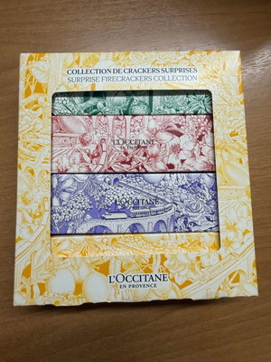 L'Occitane Festive Crackers Collection bath and body set new