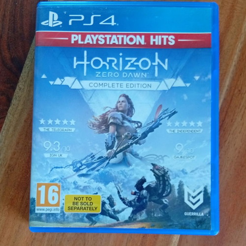 Horizon Zero Dawn Complete Edition PS4 used, 2019 Guerrilla PlayStation Hits