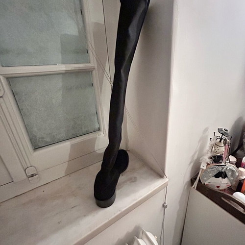 Stuart Weitzman 5050 over-the-knee boots new, black, size 41