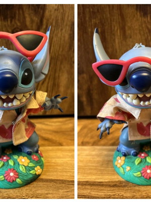 Vintage παιχνίδι Hasbro Disney Stitch hula hoop 2001 σαν καινούργιο